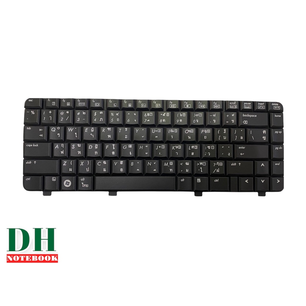 คีย์บอร์ดโน๊ตบุ๊ค-keyboard-hp-compaq-dv2000-dv2100-dv2200-dv2500-dv2800-p-resario-v3000-v3100-th-eng