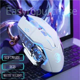 ภาพหน้าปกสินค้า❗พร้อมส่ง ❗ เมาส์เกมมิ้ง เมาส์บูทูธ Gaming Mouse RGB MOUSE มีสาย/ไร้สาย มีเสียง/ไร้เสียง มาโคร/ไม่มาโคร เมาส์ mous ที่เกี่ยวข้อง