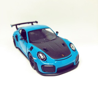 ภาพขนาดย่อของสินค้ารถโมเดลเหล็ก พอร์ช Porsche 911 GT2 RS (991) kt5408 scale 1/36