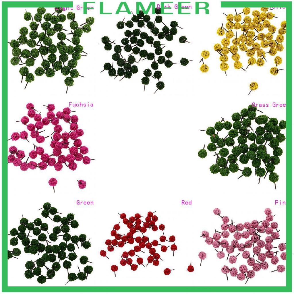 flameer-โมเดลต้นไม้ขนาด-1-150-n-scale-3-ซม-50-ชิ้น