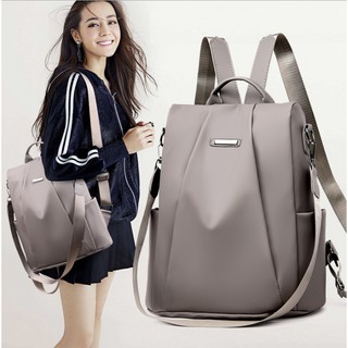 ภาพหน้าปกสินค้ากระเป๋าสะพายหลัง 03 กระเป๋าเป้ กระเป๋าแฟชั่นผู้หญิง Fashion Shoulder Bag Backpacks Laptop Computer Backpacks ที่เกี่ยวข้อง