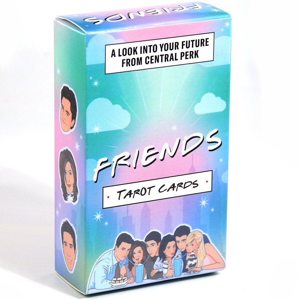 ภาพหน้าปกสินค้าFriends Tarot english Deck Cards friend Family Party Board Game Syk.