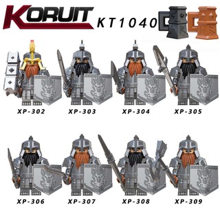 ฟิกเกอร์โมเดล the hobit durarf durin  s folk d in ii ironfoot kt 1040