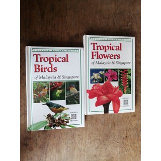 Tropical Flowers 🔹Tropical  birds of Malasia and Singapore (Used)​