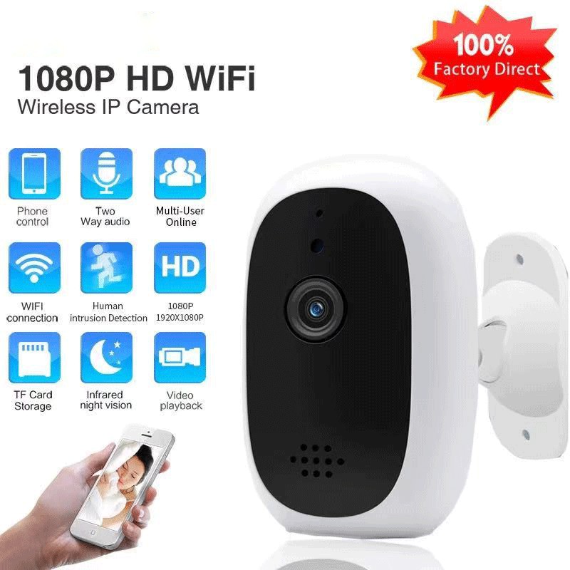 กล้องวงจรปิด-1080p-wifi-สําหรับกล้อง-hd-ในบ้าน-พร้อมการ์ด-sd-wifi-กล้องวงจรปิดระยะไกล-ภายในกล้องภายนอก-กล้องวงจรปิด-ip