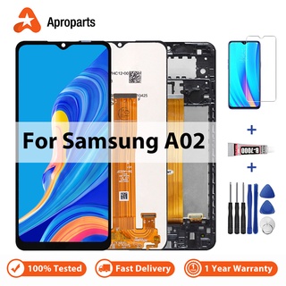 อะไหล่หน้าจอสัมผัส LCD แบบเปลี่ยน สําหรับ Samsung Galaxy A02 A022 SM-A022F/DS