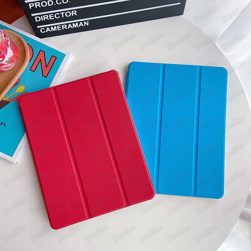 ภาพหน้าปกสินค้าเคสไอแพด มีที่ใส่ปากกา พร้อมส่งจากไทย หลังใส เคสสำหรับ iPad 10.2 Gen 7-8/ Pro10.5/iPad 9.7gen5-6 / Pro 11/Air4 10.9 จากร้าน doulike. บน Shopee