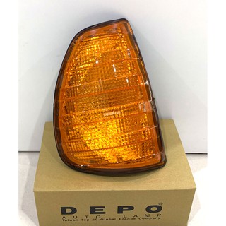DEPO ไฟมุม ไฟเลี้ยว BENZ W123 สีส้ม