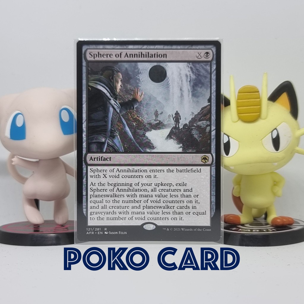 Sphere of Annihilation การ์ด Magic The Gathering [MTG] ของแท้ | Shopee ...