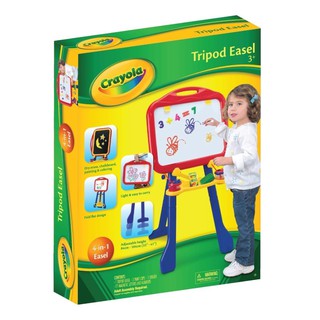 4 IN 1 TRIPOD EASEL CRAYOLA ชุดกระดานวาดรูปแบบสวมขา แยกชิ้นได้ CRAYOLA 4-in-1 งานศิลปะ อุปกรณ์เครื่องเขียน ผลิตภัณฑ์และข