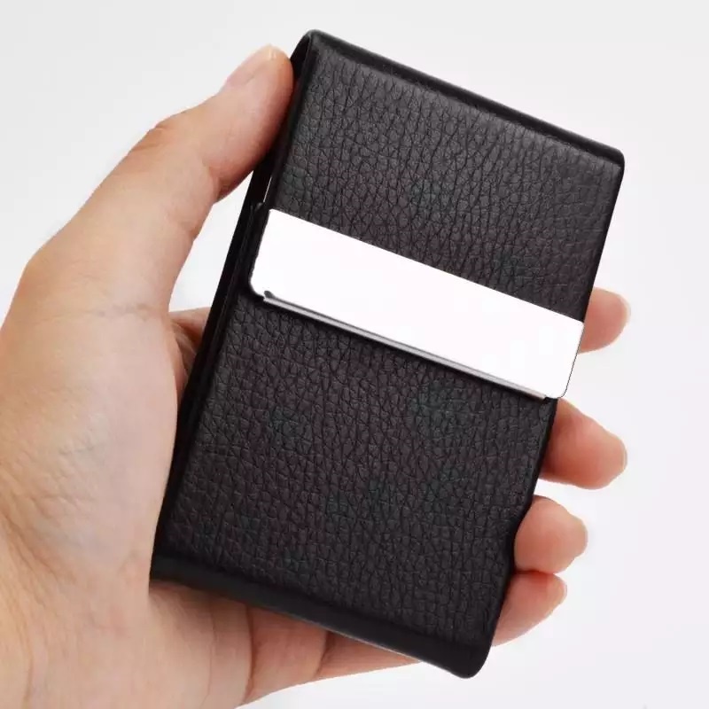 fin-1-กระเป๋าใส่นามบัตร-กล่องใส่นามบัตร-สเตนเลสสตีล-stainless-steel-business-card-box-wallet-2605-สีชมพู