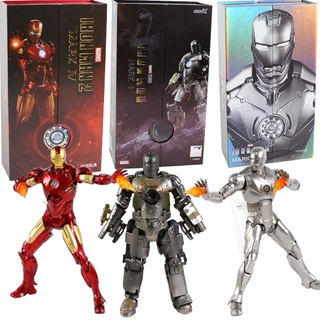 ส่งเร็วจากกทม. Figure Iron Man 2 Mark IV โมเดล ฟิกเกอร์ ไอรอนแมน มาร์ค 1 2 4 อเวนเจอร์ งานแท้ พร้อมฐาน ขยับจุดได้