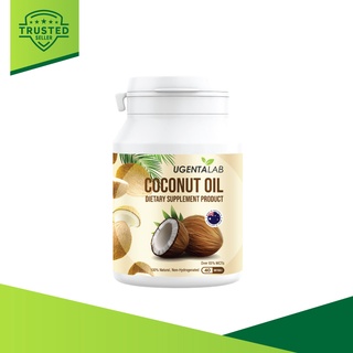 UGENTA Lab Coconut Oil น้ำมันมะพร้าวสกัดเย็น 40 แคปซูล (MCT 65%) เพื่อผิวพรรณ สุขภาพ และควบคุมน้ำหนักอย่างเห็นผล