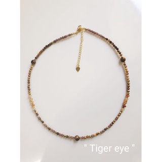 สร้อยคอ (NL007) "TIGER EYE" ไทเกอร์อาย