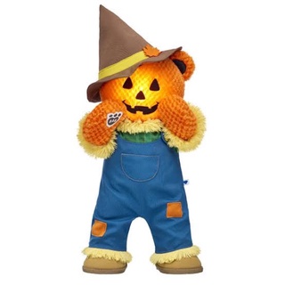 ตุ๊กตาบิ้วอะแบร์ ฟักทอง  🔥มีไฟ🔥 JACK OLantern 🎃ฮาโลวีน👻 ⭐️Build-A-Bear Workshop⭐️ สินค้ามือสองสภาพดีนำเข้าจากอเมริกา 🇺🇸