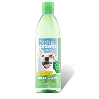 สินค้า Tropiclean Fresh Breath Water Additive 473 ml.