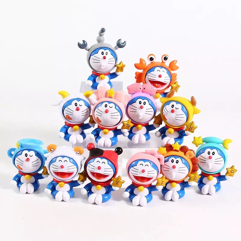 โมเดลโดเรม่อน-doraemon-1เซ็ท12แบบ-doraemonโดเรม่อน-งานดีสีสวย-โดเรม่อนของสะสม-สินค้าพร้อมจัดส่ง