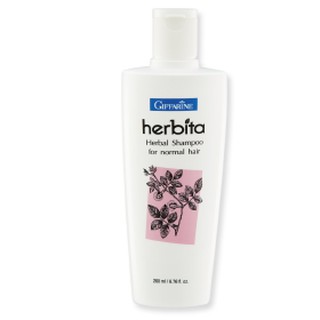 แชมพู ยาสระผม สมุนไพร เฮอร์บิต้า สูตรผมธรรมดา กิฟฟารีน Herbita Herbal Shampoo normal hair Giffarine