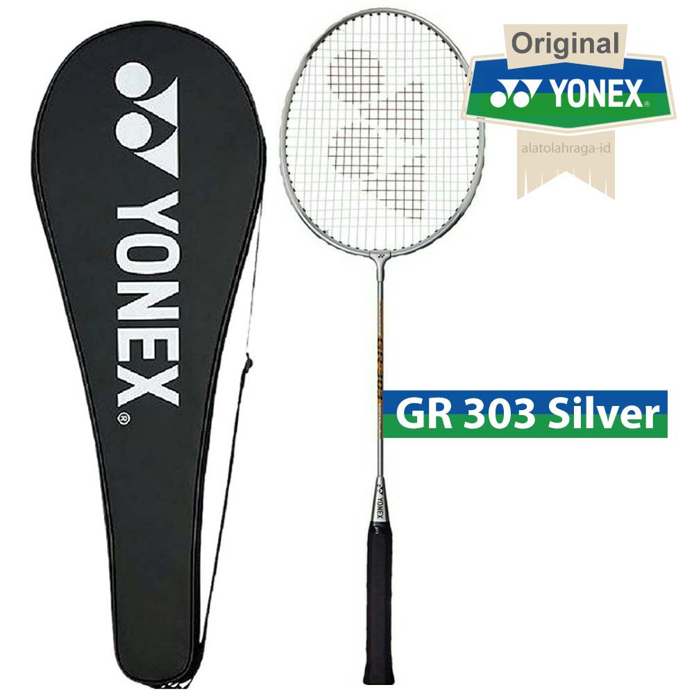 ไม้แบดมินตัน Yonex Gr 303 silver / ไม้แบดมินตันของแท้ 100% | Shopee ...