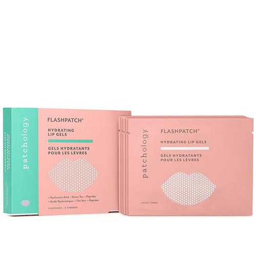 พร้อมส่ง-flashpatch-hydrating-lip-gels-1-แผ่น-1-กล่อง-5-แผ่น