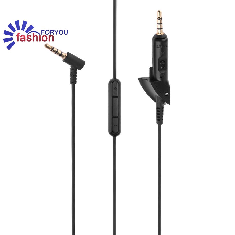 สายเคเบิ้ล-1-5-ม-3-5-มม-male-to-male-audio-พร้อมไมโครโฟนสําหรับ-bose-qc-15-qc-2