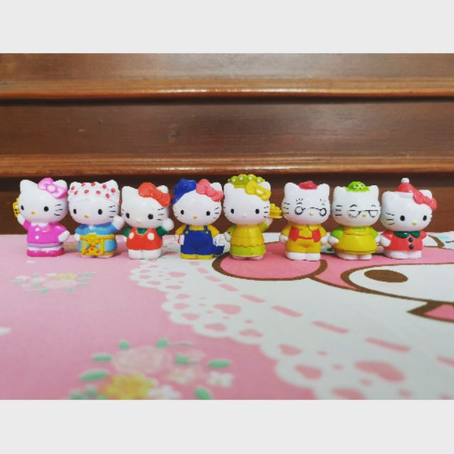 Kitty Model , ตุ๊กตาคิตตี้ , Kitty ชุดสะสมจากไอศรีม nestle | Shopee ...
