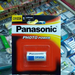 สินค้า ถ่าน CR123A, CR123 Panasonic, Energizer, GP, Kodak, PKcell, Procell by Duracell (CR17345) Lithium 3V 1ก้อน ของใหม่