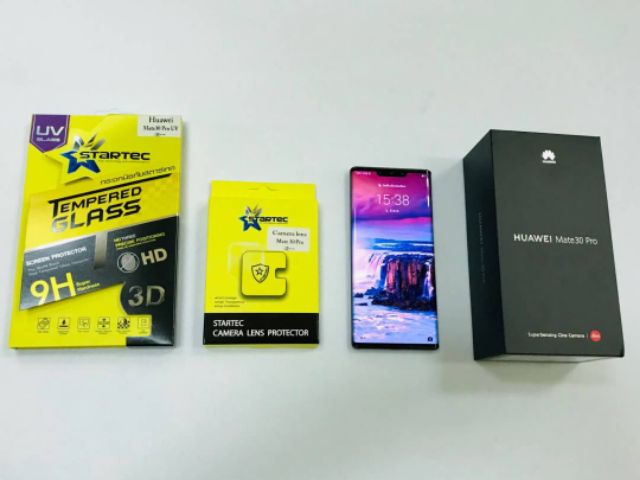 ฟิล์มกระจกกาว-uv-huawei-mate30-pro-startec-ติดง่ายภาพสวยคมชัด-ติดแน่นไม่มีฟองอากาศ-ทัชลื่น-สแกนนิ้วได้ชัวร์
