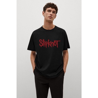 เสื้อยืดพิมพ์ลายแฟชั่น เสื้อยืด พิมพ์ลายวงดนตรี "Slipknot Red" สําหรับเด็กผู้ชาย และเด็กผู้หญิง