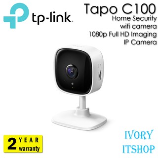 ภาพหน้าปกสินค้าTP-Link Tapo C100 ที่สุดแห่ง Home Security wifi camera 1080p Full HD Imaging IP Camera/ivoryitshop ที่เกี่ยวข้อง