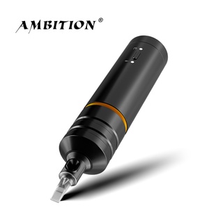 Ambition Sol Nova เครื่องสักปากกาเสียง ไร้สาย นุ่ม ไม่จํากัด สําหรับสักร่างกาย ศิลปิน