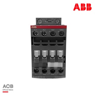 ABB : AF Range AF09 3 Pole Contactor - 7 A, 230 V ac Coil, 3NO, 4 kW รหัส AF09-30-10-13 : 1SBL137001R1310 เอบีบี