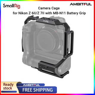 Smallrig กรงกล้อง ปลดเร็ว พร้อมด้ามจับ สําหรับ Nikon Z 6II Z 7II DJI RS 2 RSC 2 3866