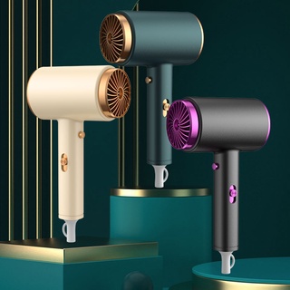 ไดร์เป่าผมพกพา มีลมเย็น ไดร์เป่าผมลมเย็น hair dryer เครื่องเป่าผม ไดเป่าผม ไดร์เป่าผมไอออนแสงสีฟ้า พลังงานสูงถึง1800W