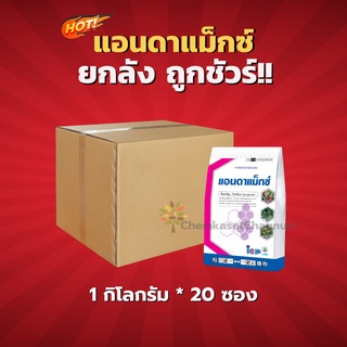 แอนดาแม็กซ์-ยกลัง(1 กิโลกรัม*20 ถุง)=ชิ้นละ 294 บาท