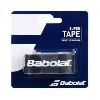 Babolat เทปกันรอยหัวไม้เทนนิส Super Tape Racquet Customization x5 - Head Protection Tape | Black/White ( 710020 )