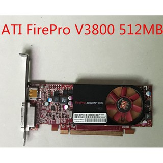 การ์ดจอ ATI FirePro 3D GRAPHICS V3800 512MB DP-DVI Graphic มือสอง