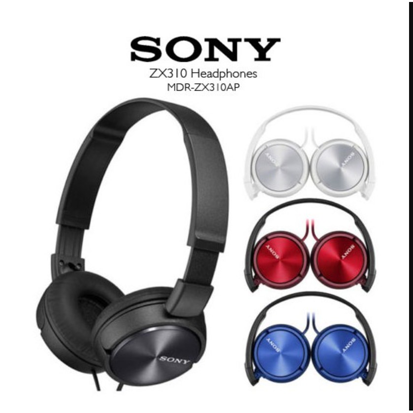 ภาพหน้าปกสินค้าSony MDR-ZX310AP หูฟัง Headphone มีไมโครโฟน ของแท้ศูนย์ไทย จากร้าน open_shop_online บน Shopee