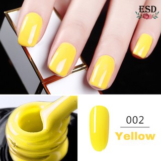 สีทาเล็บเจล Milan สีเหลือง Yellow  ขนาด 15 ml สีทาเล็บเจล  ได้รับมาตราฐาน SGS/MSDS  + เก็บปลายทาง