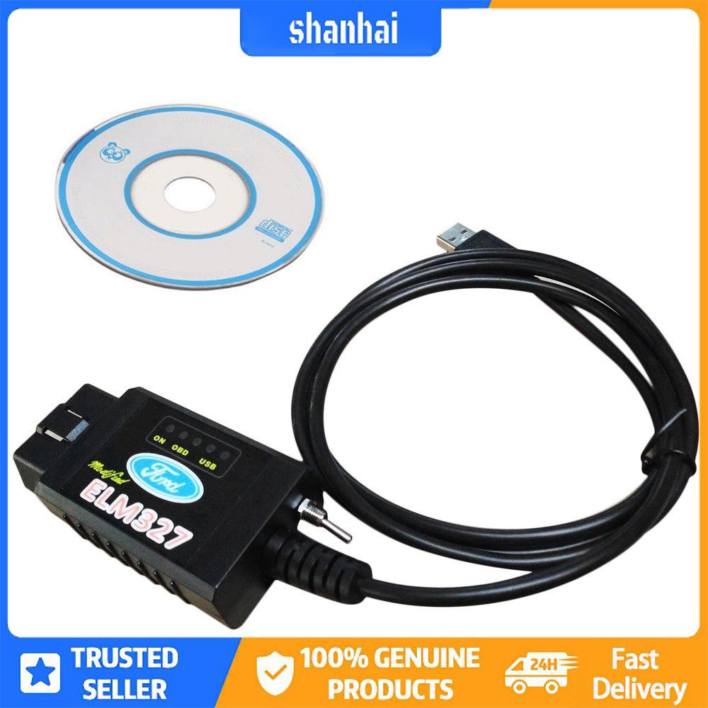 USB Modified ELM327 MS-CAN HS-CAN Forscan OBD2 เครื่องสแกนเนอร์วินิจฉัย ...