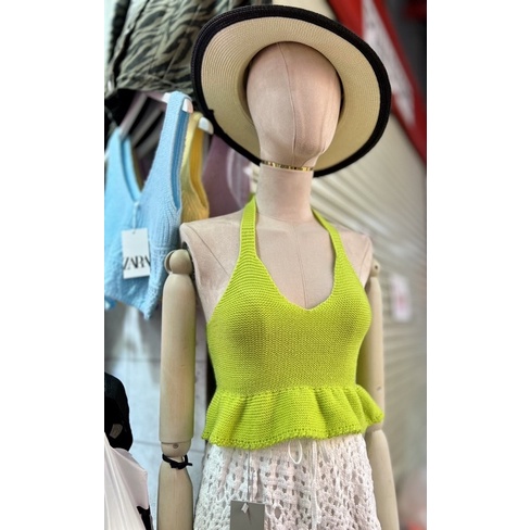 เสื้อไหมพรมคล้องคอ-นุ่มนิ่ม