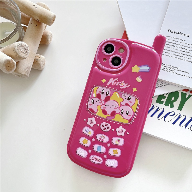 เคสโทรศัพท์มือถือ-ซิลิโคนนิ่ม-กันกระแทก-ลาย-pinky-kirby-super-star-สําหรับ-iphone-13-pro-max-12-11-pro-max-xs-max-xr-x