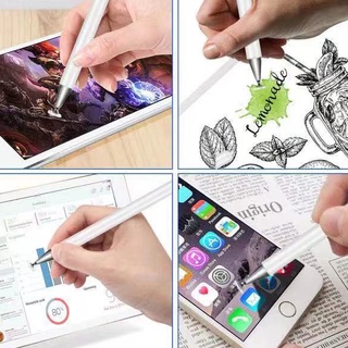 ปากกา ปากกาทัชสกรีน2อิน1 แท็บเล็ตโทรศัพท์ Apple Android ipad ปากกา capacitive หัวบางสามารถเขียนด้วยลายมือได้