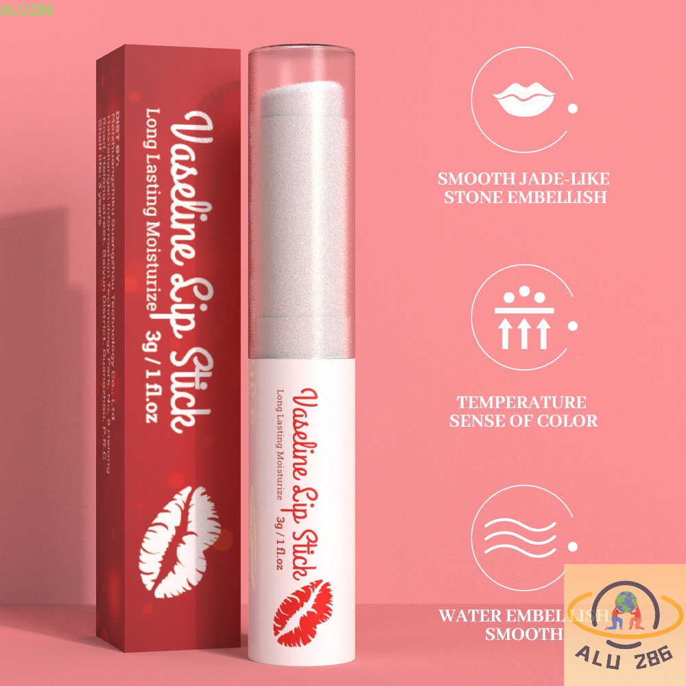 alu286-vaseline-lip-balm-การดูแลสุขภาพความงาม-ดูแลริมฝีปาก-ลิปบาล์ม-ให้ความชุ่มชื้นให้ความชุ่มชื้น-ลดริ้วรอยริมฝีปาก-ลิปสติกฟิล์มริมฝีปาก