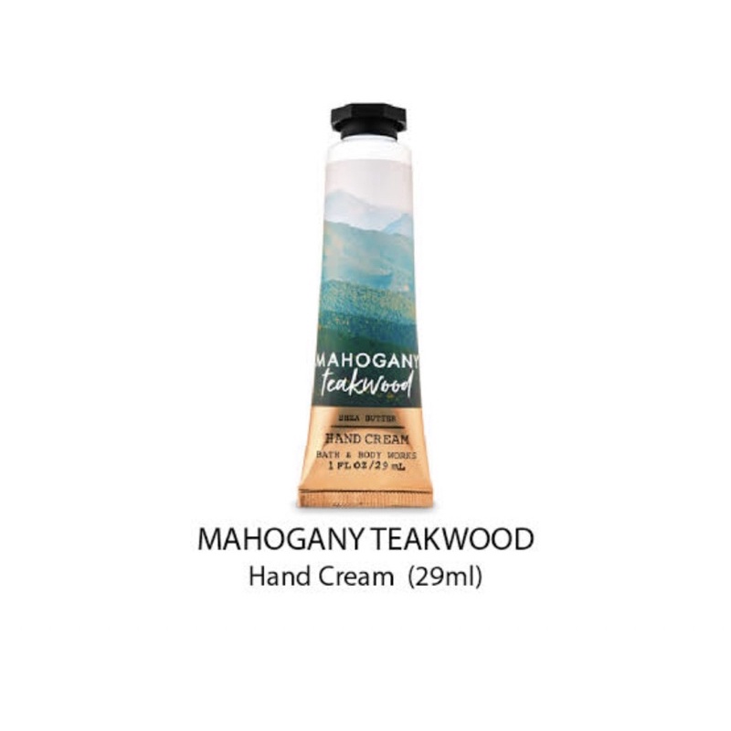 bath-amp-body-works-mahogany-teakwood-shea-butter-hand-cream-29ml-ของแท้