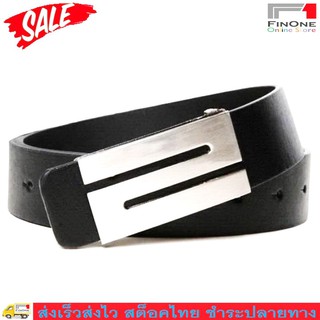 Fin 1 เข็มขัด เข็มขัดผู้ชาย Mens Casual Fashion Belt Ceinture รุ่น Double 0386