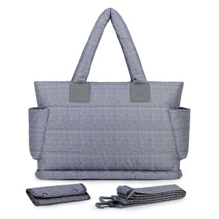 CiPU กระเป๋าคุณแม่ | กระเป๋าใส่ของเด็กอ่อน รุ่น AIRY Tote L สี Knitted Grey