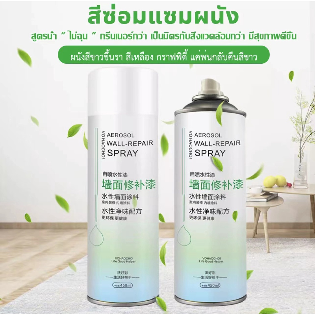 ทาสีปรับปรุงผนัง-สีทาบ้าน-สีทาห้องนอน-สีทาบ้านในห้อง-ครีมซ่อมผนัง-ทาสีผนัง-สีทาภายใน-ซ่อมผนัง-สเปรย์เดียวก็ขาว