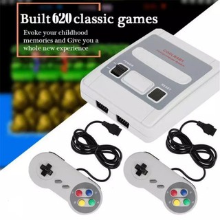 620 Games In 1 Mini Classic Game Console For SFC Retro TV Gamepads For Super With 2 Controllers Handheld Gaming Player