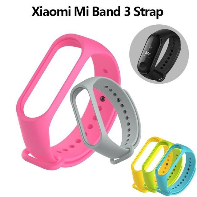 สายนาฬิกา-xiaomi-mi-band-3-4-สายซิลิโคน-สายเสริม-สีสันสดใส-แถมฟิล์ม-1-แผ่น